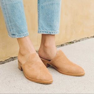 Soludos Suede Venetian Mules Sandals Clogs